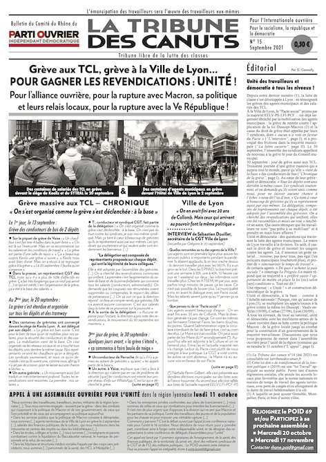 La Tribune des canuts n°15
